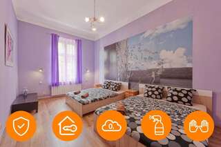 Апартаменты Queen Apartments Краков Апартаменты (для 5 взрослых)-19