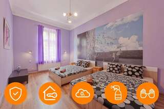 Апартаменты Queen Apartments Краков Апартаменты (для 5 взрослых)-4